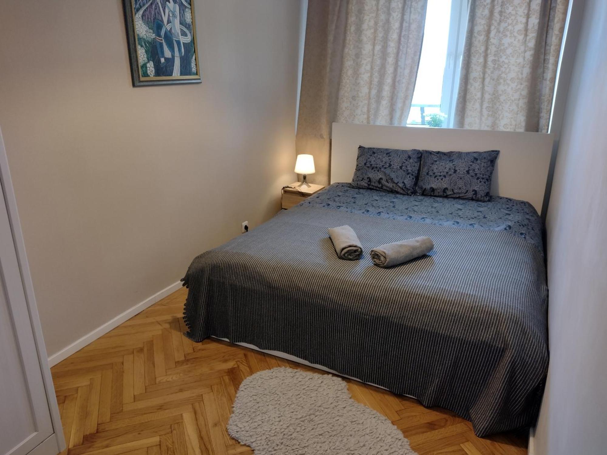 Apartament Widok Centrum Varsóvia Exterior foto