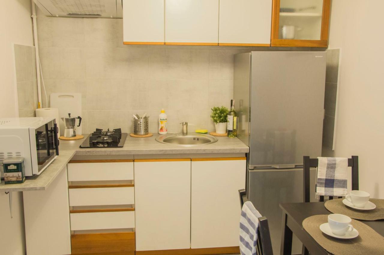 Apartament Widok Centrum Varsóvia Exterior foto